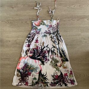 Ocean Breeze Y2K Floral Dress Size M